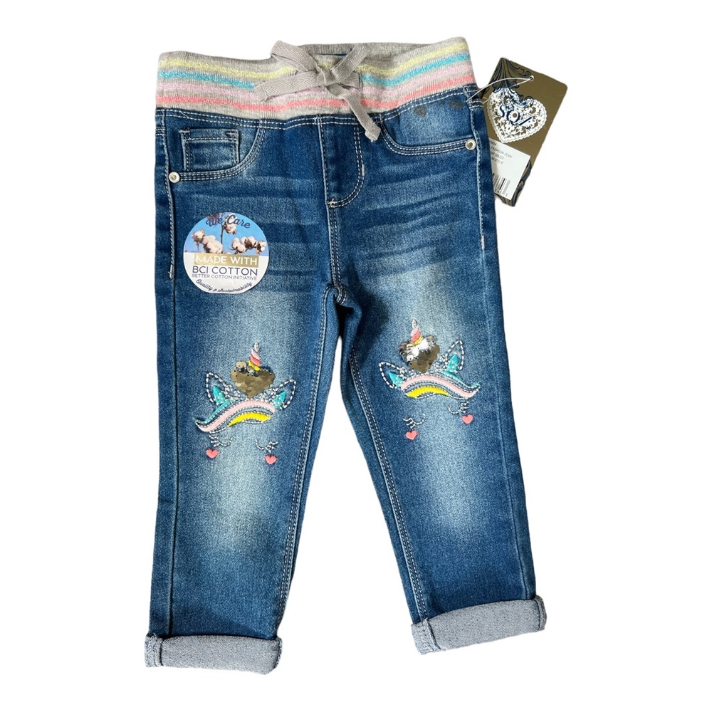 SQZ GIRLS Denim Jeans NWT Size 2T